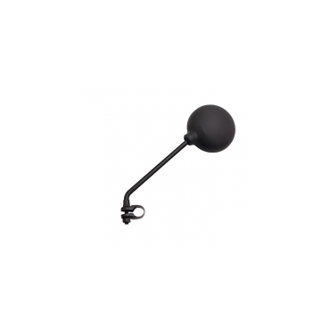 Rétroviseur rond noir à collier adaptable sur Solex • Pièces détachées pour Solex • Solex Me